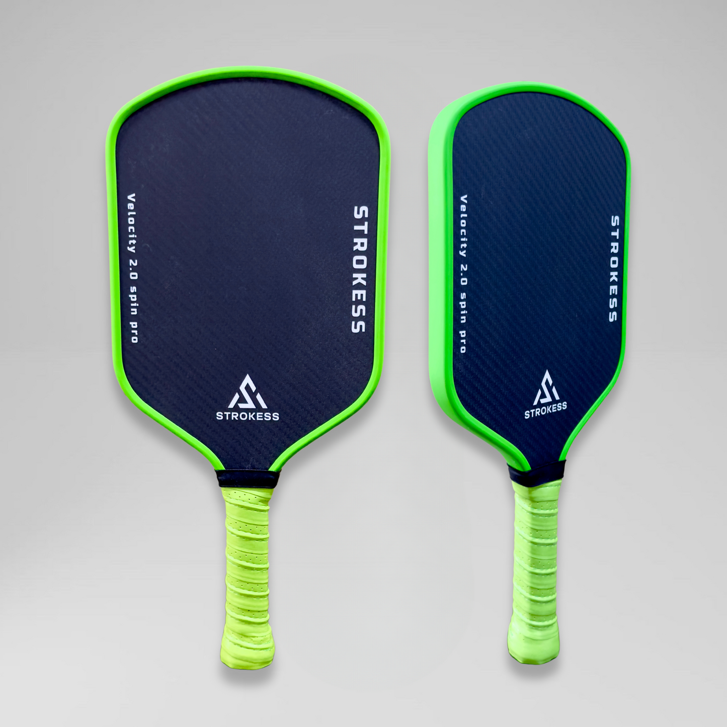 Strokess 3K Spin Pro 16mm Pickleball Paddle