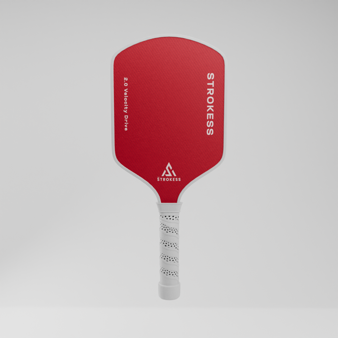 Strokess 18K Kevlar Spin 16mm Pickleball Paddle