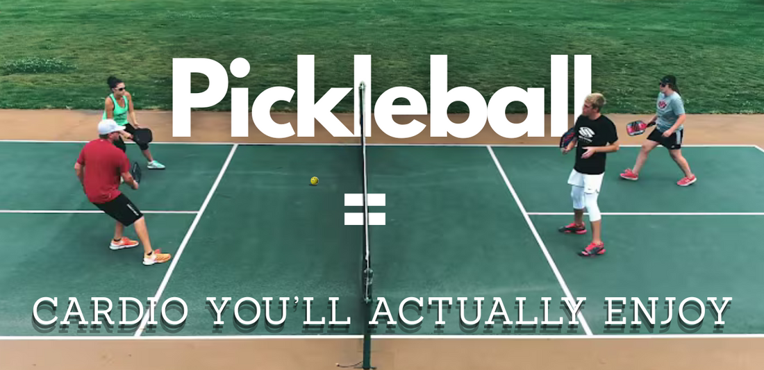 playing pickleball shocking burning calories